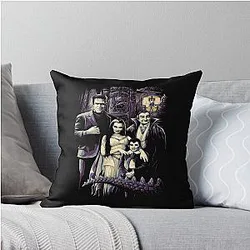 The Munsters Monster Throw Pillow