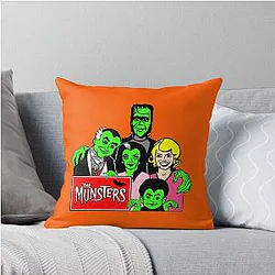 The Munsters '64 Throw Pillow