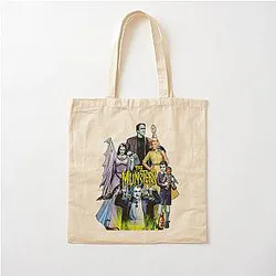 The Munsters Family Portrait Cotton Tote Bag