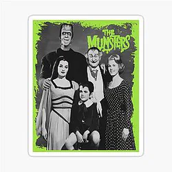 Vintage Munsters Sticker