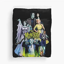 The Munsters Family Portrait Duvet Cover