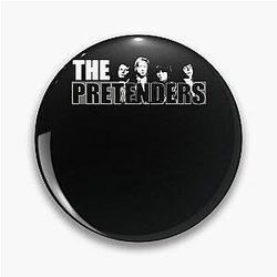 Pretenders Rock Pin