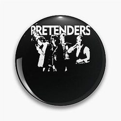 Lovey Dovey The Pretenders Pin