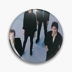 Learning to crawl band Pretenders vintage Pin