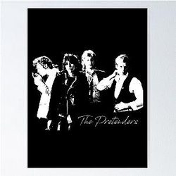 The Pretenders - Retro Poster