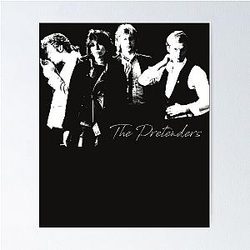 The Pretenders Retro Poster