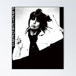Pretenders Retro portrait Poster