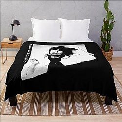 Pretenders - Retro portrait  Throw Blanket