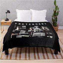of The Pretenders tour 2023 Throw Blanket
