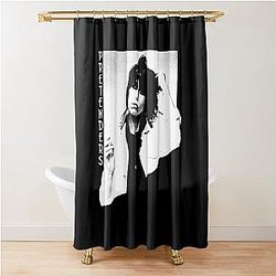 Pretenders - Retro portrait  Shower Curtain