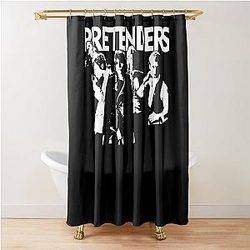 Lovey Dovey The Pretenders Shower Curtain