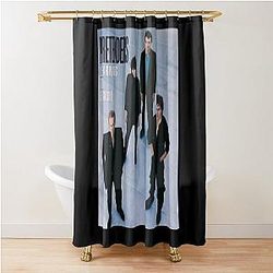 Learning to crawl band Pretenders vintage Shower Curtain