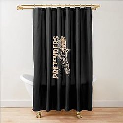Pretenders Band Rock British American Founding Songwriter Chrissie James Pete Martin Awesome For Mu  Shower Curtain