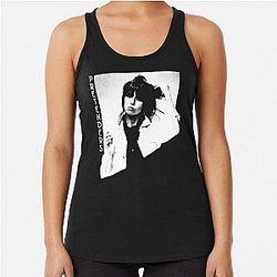 Pretenders Retro portrait  Racerback Tank Top