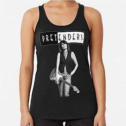 Pretenders Chrissy Hynde Racerback Tank Top