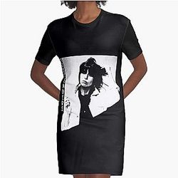 Pretenders - Retro portrait  Graphic T-Shirt Dress