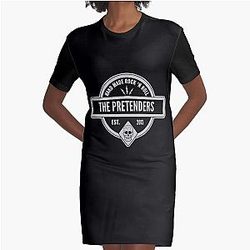 English-American punk Rock band The Pretenders Graphic T-Shirt Dress