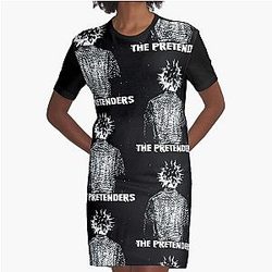 pretenders get punk Graphic T-Shirt Dress