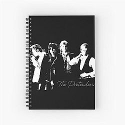 The Pretenders - Retro Spiral Notebook