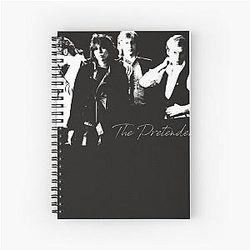 The Pretenders Retro Spiral Notebook
