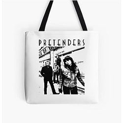 Pretenders Rock All Over Print Tote Bag