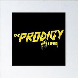Theprodigy - techno edition yellow Poster