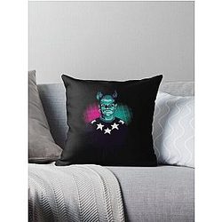 Keith flint the prodigy Throw Pillow