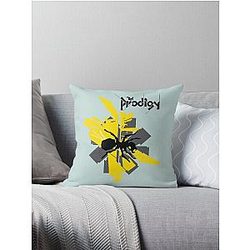 Prodigy Ant Logo   Throw Pillow