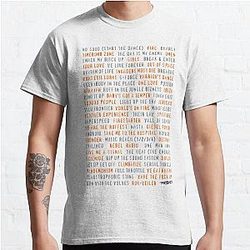 The Prodigy Song Titles Classic T-Shirt