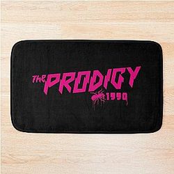 Theprodigy - techno edition pink Bath Mat
