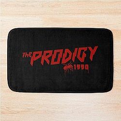 Theprodigy - techno edition red Bath Mat