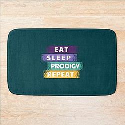 Eat Sleep Prodigy Repeat prodigy math game    Bath Mat