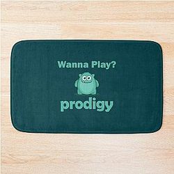 Prodigy Math Game  and shirt   Bath Mat
