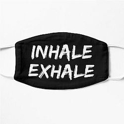 INHALE EXHALE - BREATHE - The Prodigy [White] Flat Mask
