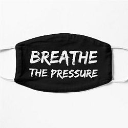 BREATHE THE PRESSURE - The Prodigy [White] Flat Mask