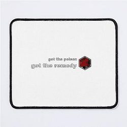 Poison, the Prodigy (clear background) Mouse Pad