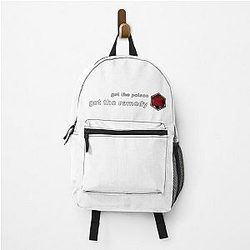 Poison, the Prodigy (clear background) Backpack
