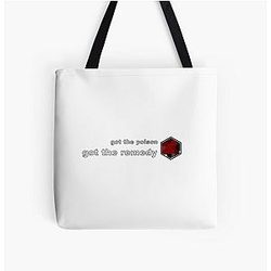 Poison, the Prodigy (clear background) All Over Print Tote Bag