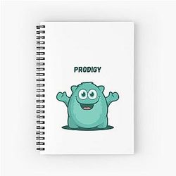 Prodigy Game Character Spiral Notebook