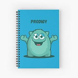 Prodigy Game Character Spiral Notebook