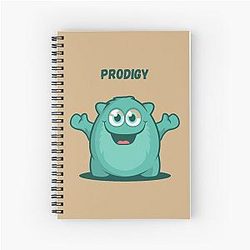 Prodigy Game Character   Spiral Notebook