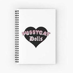 Pussycat Dolls Reunion Logo Spiral Notebook