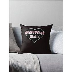Pussycat Dolls Reunion Logo Throw Pillow