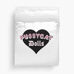 Pussycat Dolls Reunion Logo Duvet Cover