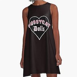 Pussycat Dolls reunion logo A-line dress