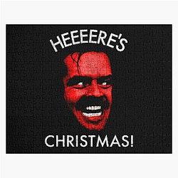 Christmas T-ShirtHere's Christmas! The Shining Jack Torrance Claus Jigsaw Puzzle