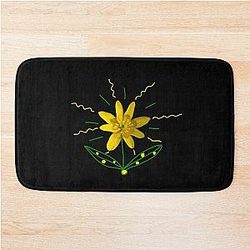 The Shining Flower Bath Mat