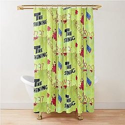The Shining poster (painted) Shower Curtain