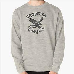 The Shining Stovington Eagles Logo Pullover Sweatshirt