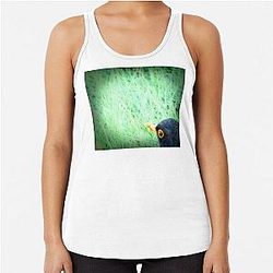 The Shining Blackbird Racerback Tank Top